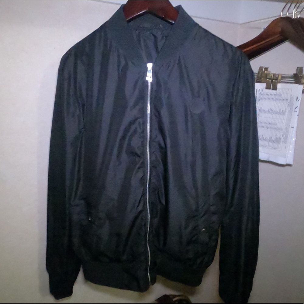 Versace Bomber Satin Black SZ 48